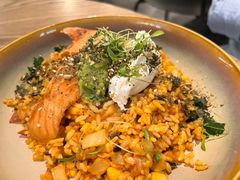 三文鱼波蛋泡菜炒饭-gaga(深圳南山益田假日广场店)