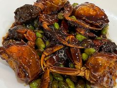 毛蟹炒毛豆-光明邨大酒家(淮海路店)