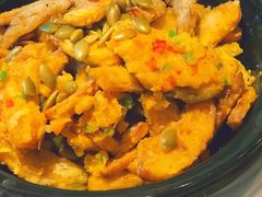 兰花蛋黄焗南瓜-若蘭慈·无国界素食料理(欢乐海岸店)