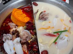 千张筒骨鸳鸯锅-骨之味·筒骨汤火锅(江头店)