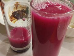 蓝莓火龙果汁-山水宾馆-中餐厅