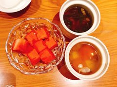木瓜杏仁炖赤肉-粤域茶餐厅