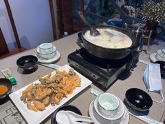 雪山鱼炖豆腐-炊烟餐厅