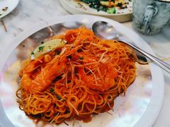 鲜虾浓汁天使面-The Rug Cafe(王府中环店)