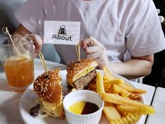 AB芝士牛肉汉堡-about(丹霞庄店)