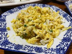 银鱼炒蛋-呼吸森林·生态农庄农家乐私房菜