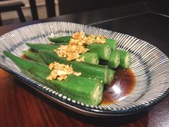 白灼秋葵-余味