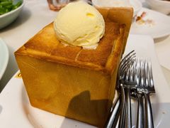 迷你厚多士配雪糕-港丽餐厅(高德置地店)