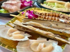 珍宝花竹虾-鲜入围煮花胶鸡海鲜火锅