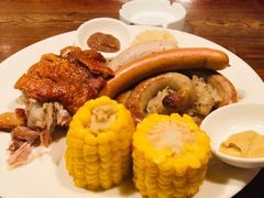 德国猪肘拼盘-宝莱纳啤酒花园餐厅PAULANER BRAUHAUS Nanjing(广州路店)