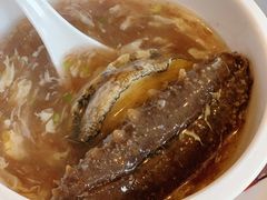 牛毛菜参鲍炖-开海·红岛海鲜虾水饺(石老人店)