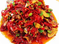 焉耆滚刀肉辣皮子夹馍-新疆巴州金丝特餐厅(大钟寺店)