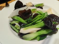 山药木耳炒菜心-黑明餐厅(白鹭洲店)
