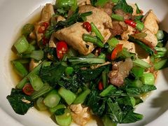 油渣青菜炒豆腐-佬肥猫(国华广场店)