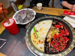 骨汤鸳鸯锅底-纸盐河码头火锅(十八梯店)