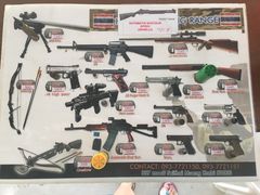 价目表-甲米射击场KRABI SHOOTING RANGE