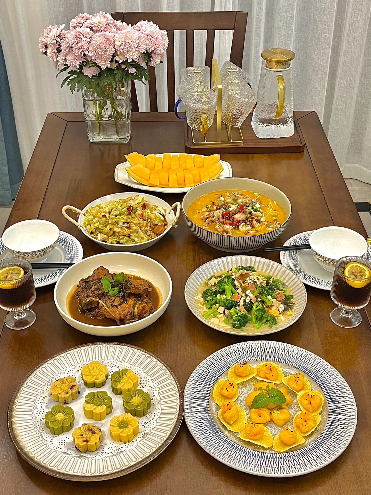 不点外卖,一家三口的家常晚餐