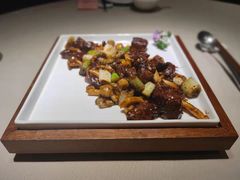 山菌葱爆雪花牛肉-尚一汤·粤菜海鲜(环球港店)