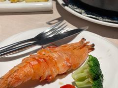 香煎大虎虾（位上）-匠心牛公馆·潮汕牛肉海鲜火锅(索菲特店)