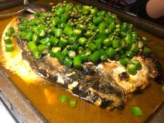 -探鱼·鲜青椒爽麻烤鱼(天一广场店)