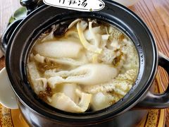 三鲜竹荪汤-漫山居私汤民宿全竹宴