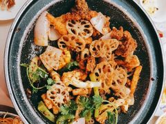 干锅牛蛙-渝蛙馆(新百店)