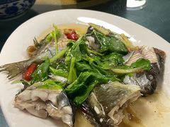 酸梅焖泥鯭-桂园白粥·潮汕老味道