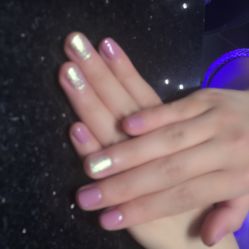 -手牵手美甲
