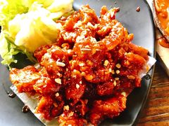 辣子鸡炸鸡-MI WU FACTORY米屋美食工厂餐厅(绿地店)