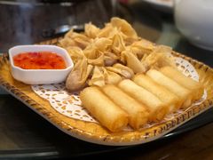 炸牛奶拼炸云吞-阿多私房菜(顺德店)