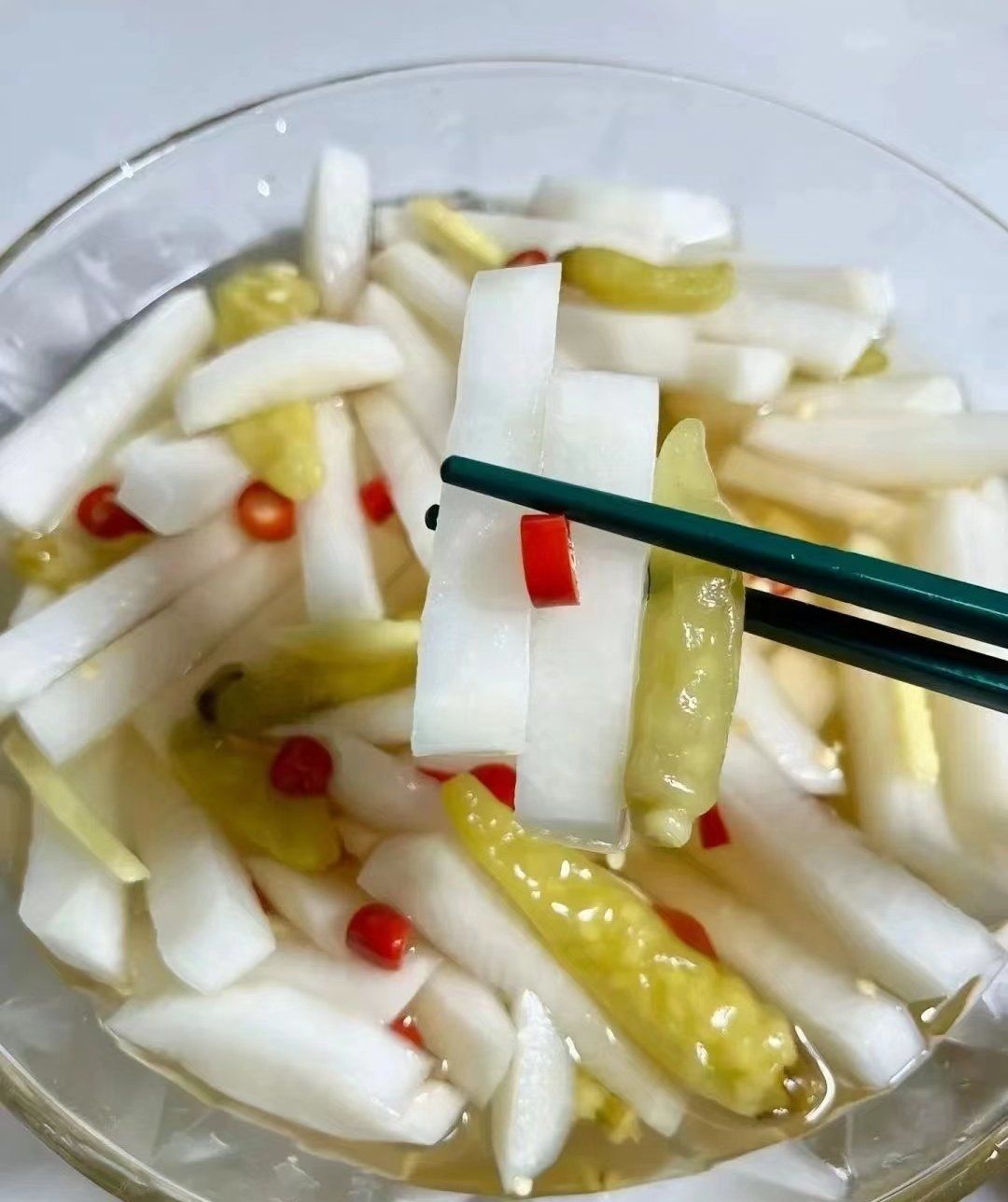 嘎嘎下饭的腌萝卜