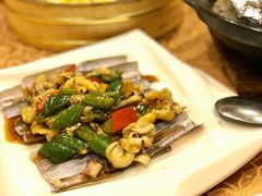 豉椒炒圣子-峰少印宴·私房菜·生猛海鲜·地道水乡菜(万江店)
