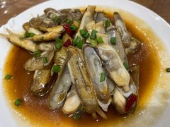 葱油蛏子-洲晓鲜·舟山海鲜大排档(朱家尖风景区店)
