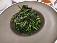 有机菠菜炒紫菜-喜鼎海胆水饺(平安金融中心店)