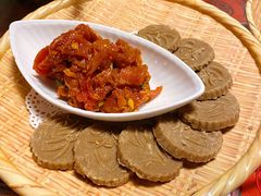 生牛肉酱配糌粑-吉祥圣雪藏餐