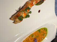 香煎虎虾配菠萝-弦月窗LUNETTE BY AMANDA(复兴路店)