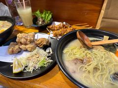 鸡肉串-百步拉面