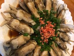 葱油蛏子-温州一家人美食(西木头市店)