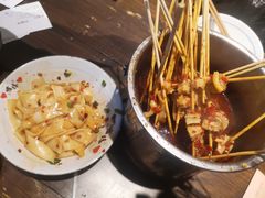 葱油拌粉-盟重烧烤(东瓜山创始店)