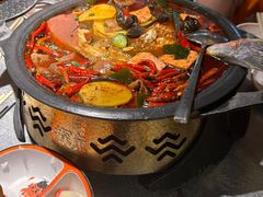 -探鱼·鲜青椒爽麻烤鱼(天河优托邦店)