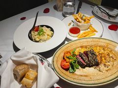 磨菇白汁宽意面-燃扒房Steakhouse(皇庭店)