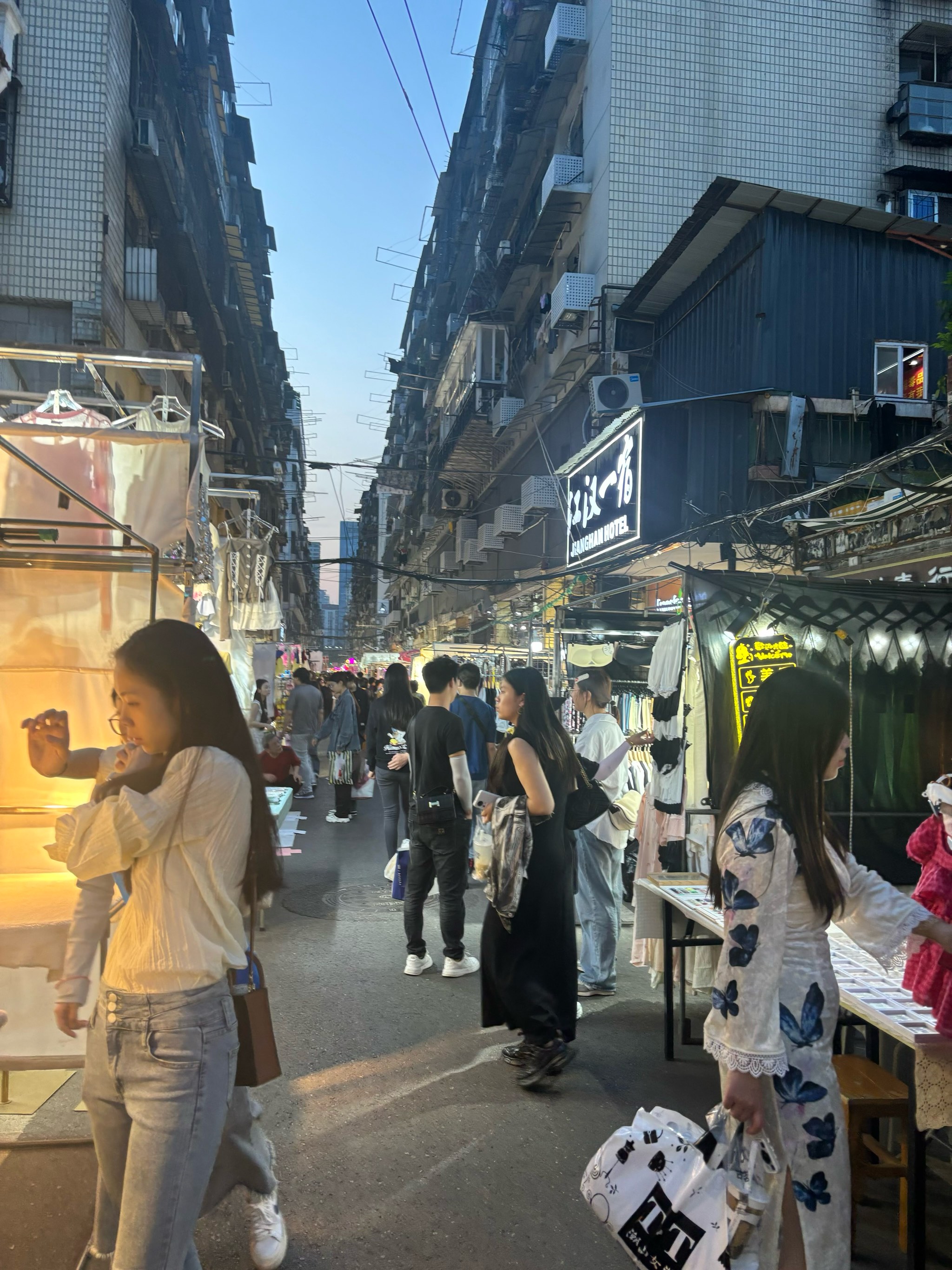 夜市照片真实路边照片图片