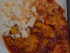 菠萝鸡片盖饭-臻味斋