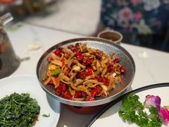 爆炒羊肚-清真·宁夏印象·盐池滩羊肉体验店(江宁路店)