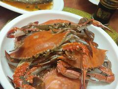 清蒸梭子蟹-吕四渔港码头海鲜餐厅