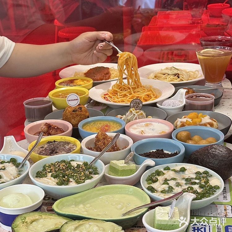 38r吃自助～成都蕞🔥青团豆花敞开吃！