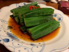 白灼黄秋葵-林四喜·闽南传家菜(鼓浪屿店)