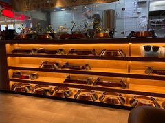面包甜点陈列柜-鱼酷活鱼烤鱼(静安大融城店)