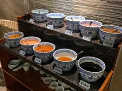 自助调料区-普宁潮汕牛肉火锅(新香洲店)