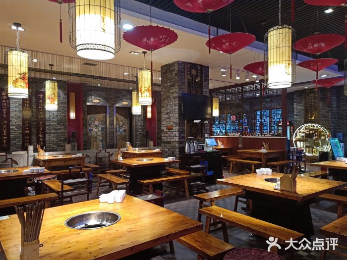郝富贵火锅大堂图片